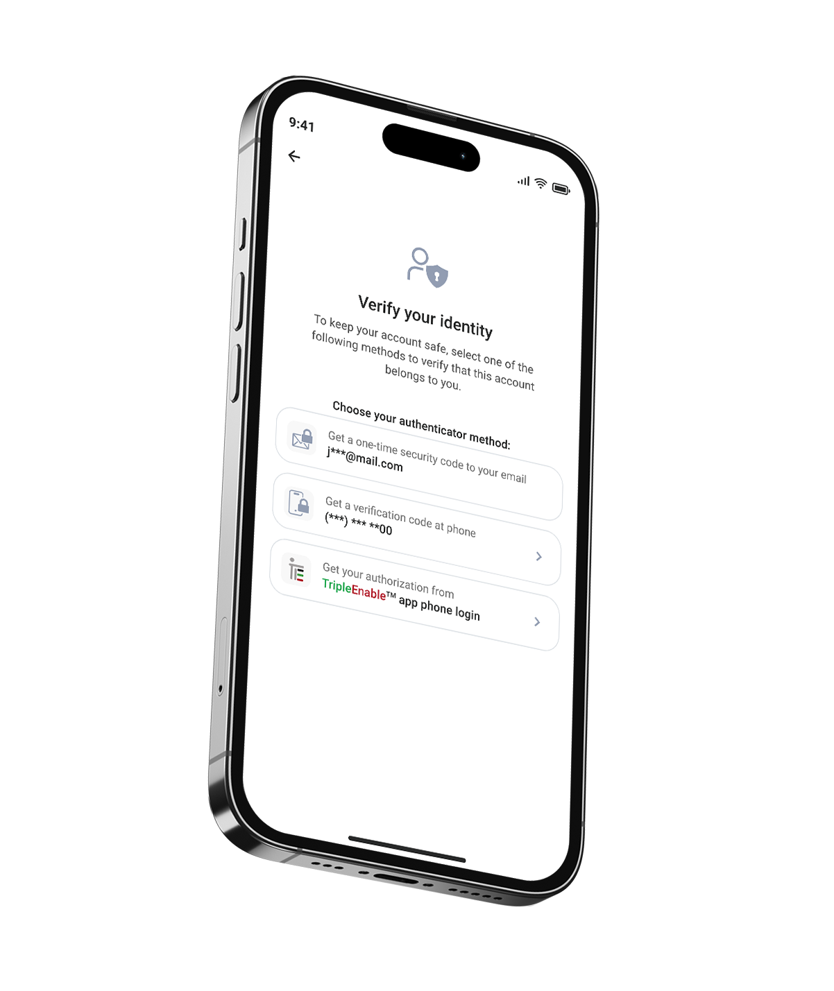 Enter the Contact Information